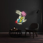 Fat Koi Fish Custom Neon