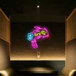 Fat Koi Fish Custom Neon