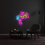 Fat Koi Fish Custom Neon