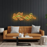 Feng Shui Koi Fish Art NEON Sign