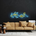 Feng Shui Koi Fish Art NEON Sign 2