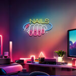Finger Nails LED Neon Sign 2
