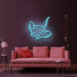 Fish Ray Monster Neon Sign