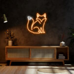 Fox Neon Sign