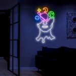 Galaxy Brain Neon Sign