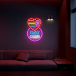 Gay Club PRIDE Day Neon Sign