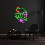 Geisha Girl Sign Lights 2