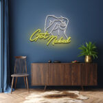 Get Naked Neon Sign 1
