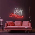 Get Naked Neon Sign 3