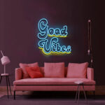 Good Vibes Only Neon Sign 3