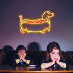 Hot Dog Neon Sign 1