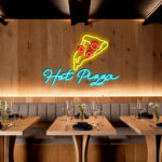 Hot Pizza Neon Sign 2