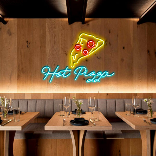 Hot Pizza Neon Sign 2