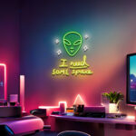 I Need Some Space Neon Sign