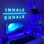 Inhale Exhale Neon Sign
