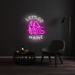 Let's Go Girls Neon Sign