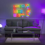Love PRIDE Day Neon Led Sign