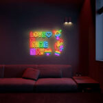 Love PRIDE Day Neon Led Sign