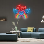 Love PRIDE Day Neon Sign