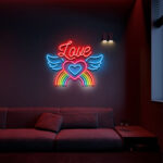 Love PRIDE Day Neon Sign