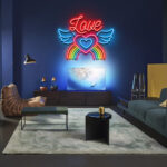 Love PRIDE Day Neon Sign