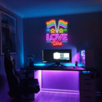 Love Win PRIDE Day Neon Sign