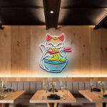 Lucky Cat Neon Sign