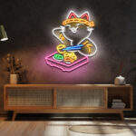 Lucky Cat Neon Sign
