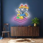 Lucky Cat Neon Sign