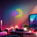 Moon Eye Neon LED 1