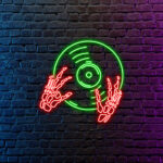 Music Disc Neon Sign 2