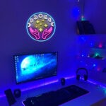 Mystic Moon Phases Neon Sign 1