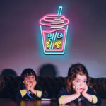 Neon Sign Boba Tea