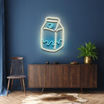 Neon Sign Milk