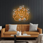 Nine Tailed Fox Neon Sign 1
