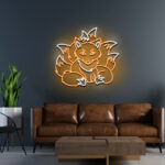 Nine Tailed Fox Neon Sign