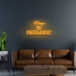 No Camera Neon Sign 3