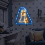 Nun Neon Sign