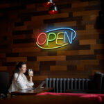 Open Neon Sign 3
