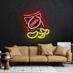Potato Chip Neon Sign