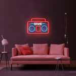 Radio Neon Sign