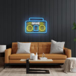 Radio Neon Sign 2