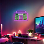 Radio Neon Sign 3