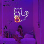 Scary Ghost Led Sign