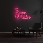 Send Nude Neon Sign 1