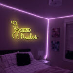 Send Nude Neon Sign 2