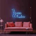 Send Nude Neon Sign 3