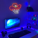 Skull Neon Led