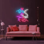 Smoking Girl LED Neon 3