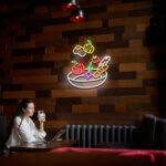 Stir-Fry Pan Neon Sign